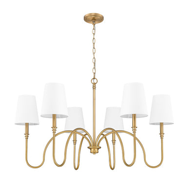 Z-Lite Jisele 6 Light Chandelier image 9