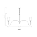 Z-Lite Jisele 8 Light Chandelier image 14