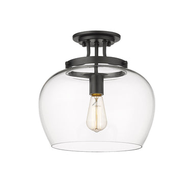 Z-Lite Joliet 1 Light Semi Flush Mount image 1