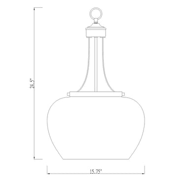 Z-Lite Joliet 3 Light Pendant image 21
