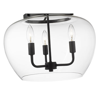 Z-Lite Joliet 3 Light Semi Flush Mount image 10