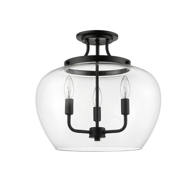 Z-Lite Joliet 3 Light Semi Flush Mount image 13