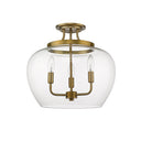 Z-Lite Joliet 3 Light Semi Flush Mount image 14