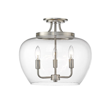 Z-Lite Joliet 3 Light Semi Flush Mount image 3