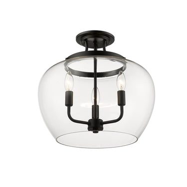 Z-Lite Joliet 3 Light Semi Flush Mount image 7