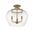 Z-Lite Joliet 3 Light Semi Flush Mount image 8
