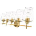 Z-Lite Joliet 5 Light Vanity Light image 15
