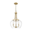 Z-Lite Joliet Burnished Brass 3 Light Pendant image 4