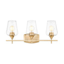 Z-Lite Joliet Burnished Brass 3 Light Vanity Light image 1