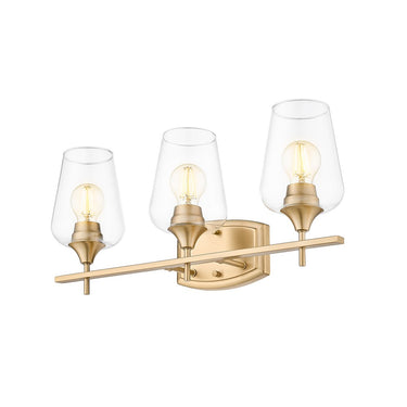 Z-Lite Joliet Burnished Brass 3 Light Vanity Light image 2