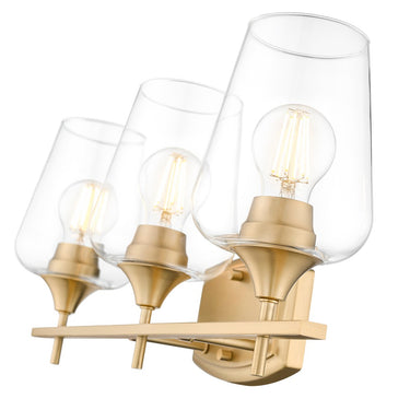 Z-Lite Joliet Burnished Brass 3 Light Vanity Light image 3