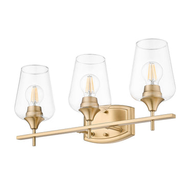 Z-Lite Joliet Burnished Brass 3 Light Vanity Light image 4