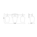 Z-Lite Joliet Burnished Brass 3 Light Vanity Light image 7