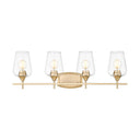 Z-Lite Joliet Burnished Brass 4 Light Vanity Light image 1