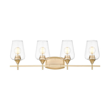 Z-Lite Joliet Burnished Brass 4 Light Vanity Light image 1