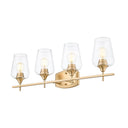 Z-Lite Joliet Burnished Brass 4 Light Vanity Light image 2