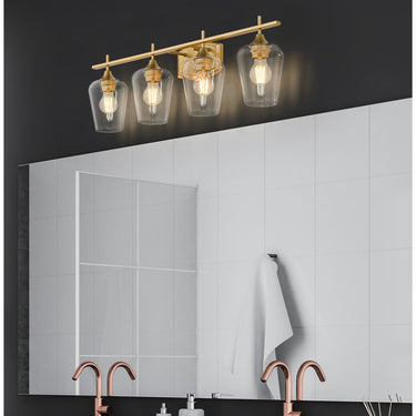 Z-Lite Joliet Burnished Brass 4 Light Vanity Light image 5