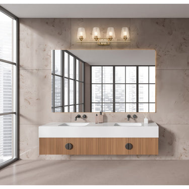 Z-Lite Joliet Burnished Brass 4 Light Vanity Light image 6
