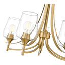 Z-Lite Joliet Burnished Brass 5 Light Chandelier image 3