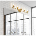Z-Lite Joliet Burnished Brass 5 Light Vanity Light image 5