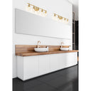 Z-Lite Joliet Burnished Brass 5 Light Vanity Light image 6