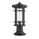 Z-Lite Jordan 1 Light Outdoor Pier Mounted Fixture image 4