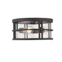 Z-Lite Jordan 3 Light Outdoor Flush Mount image 2