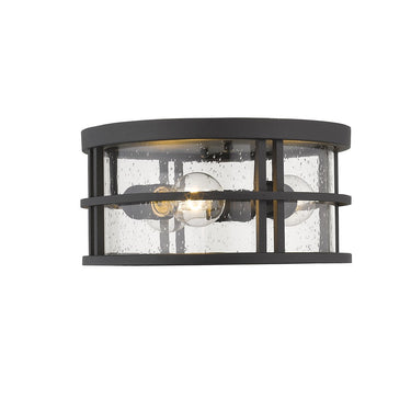 Z-Lite Jordan 3 Light Outdoor Flush Mount image 2