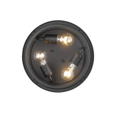 Z-Lite Jordan 3 Light Outdoor Flush Mount image 4