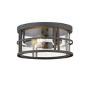 Z-Lite Jordan 3 Light Outdoor Flush Mount image 5