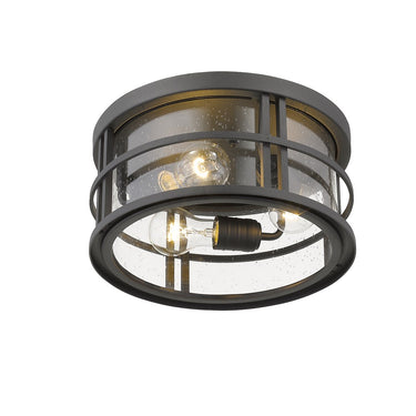 Z-Lite Jordan 3 Light Outdoor Flush Mount image 6