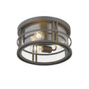 Z-Lite Jordan 3 Light Outdoor Flush Mount image 7