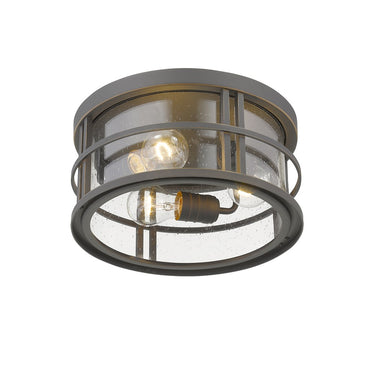 Z-Lite Jordan 3 Light Outdoor Flush Mount image 7