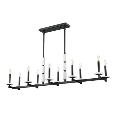 Z-Lite Kaden 10 Light Linear Chandelier image 8