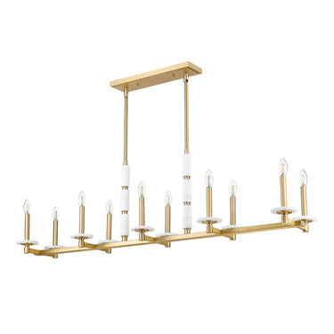 Z-Lite Kaden 10 Light Linear Chandelier image 9