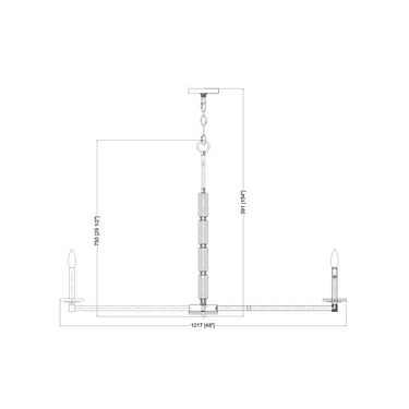 Z-Lite Kaden 12 Light Chandelier image 14