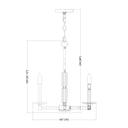 Z-Lite Kaden 5 Light Chandelier image 14