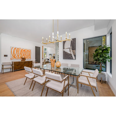 Z-Lite Kaden 8 Light Linear Chandelier image 13
