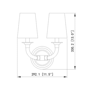 Z-Lite Katerina 2 Light Wall Sconce image 14