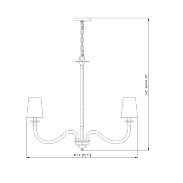 Z-Lite Katerina 6 Light Chandelier image 14