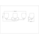Z-Lite Kendrick 3 Light Vanity Light image 28