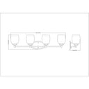 Z-Lite Kendrick 4 Light Vanity Light image 28