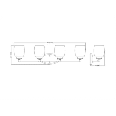 Z-Lite Kendrick 4 Light Vanity Light image 28