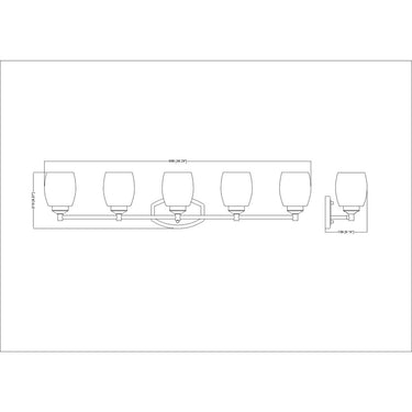 Z-Lite Kendrick 5 Light Vanity Light image 28