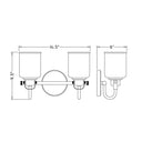 Z-Lite Kinsley 2 Light Vanity Light image 28