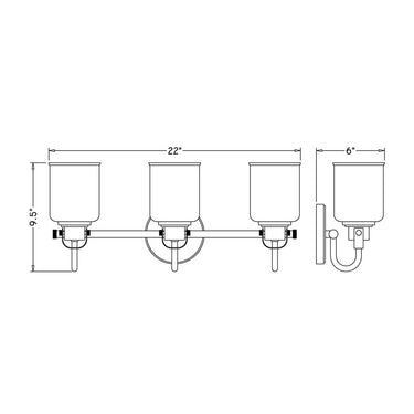 Z-Lite Kinsley 3 Light Vanity Light image 28