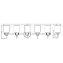 Z-Lite Kinsley 5 Light Vanity Light image 28