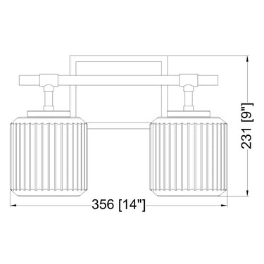 Z-Lite Landon 2 Light Vanity Light image 28