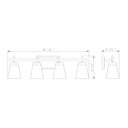 Z-Lite Lauren 4 Light Vanity Light image 21