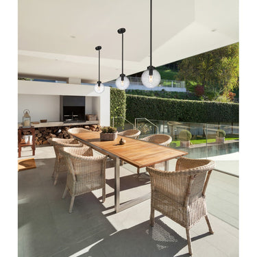 Z-Lite Laurent 1 Light Outdoor Pendant image 6
